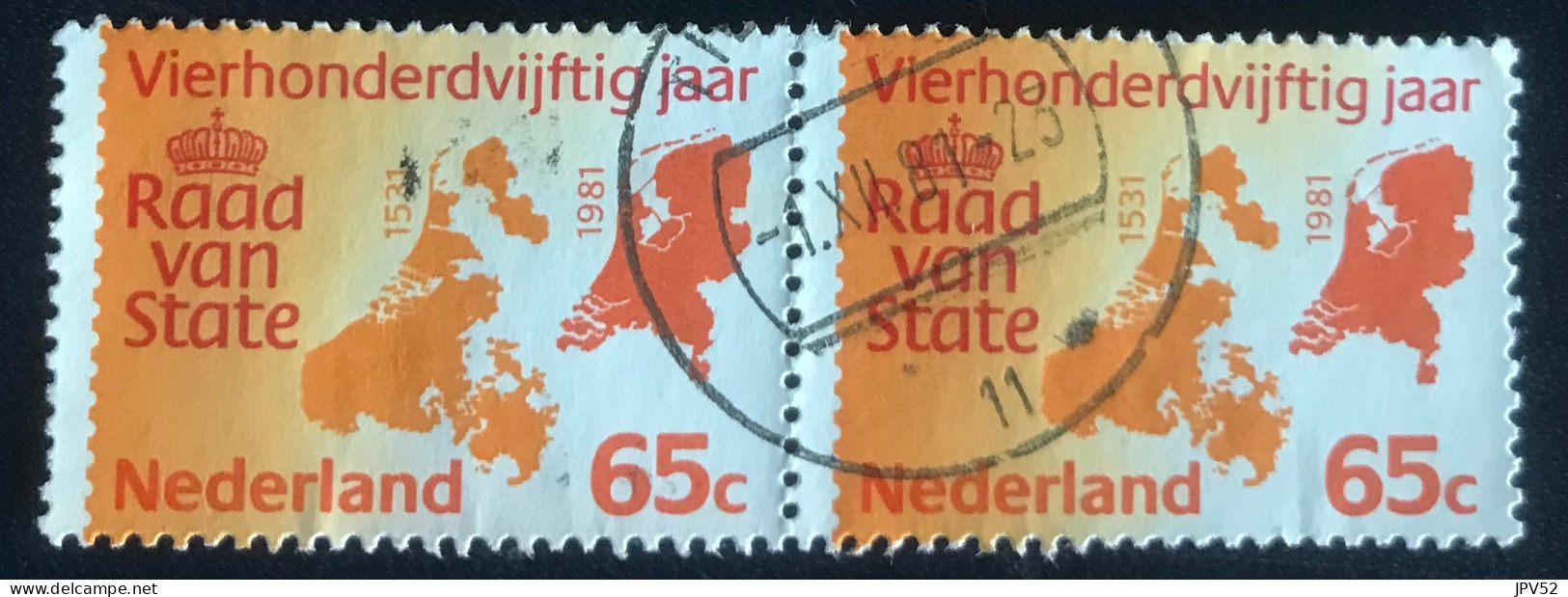 Nederland - C3/49 - 1981 - (°)used - Michel 1188 - 450j Raad Van State - Gebraucht