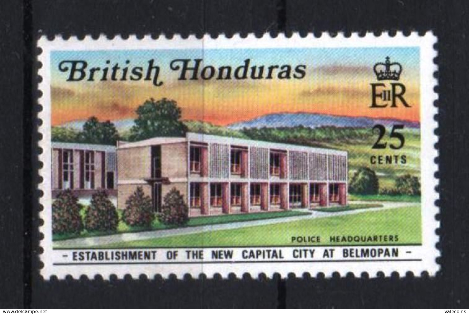 HONDURAS BRITANNICO BRITISH HONDURAS - 1971 - Police Headquarters - MNH Stamp          MyRef:L - British Honduras (...-1970)