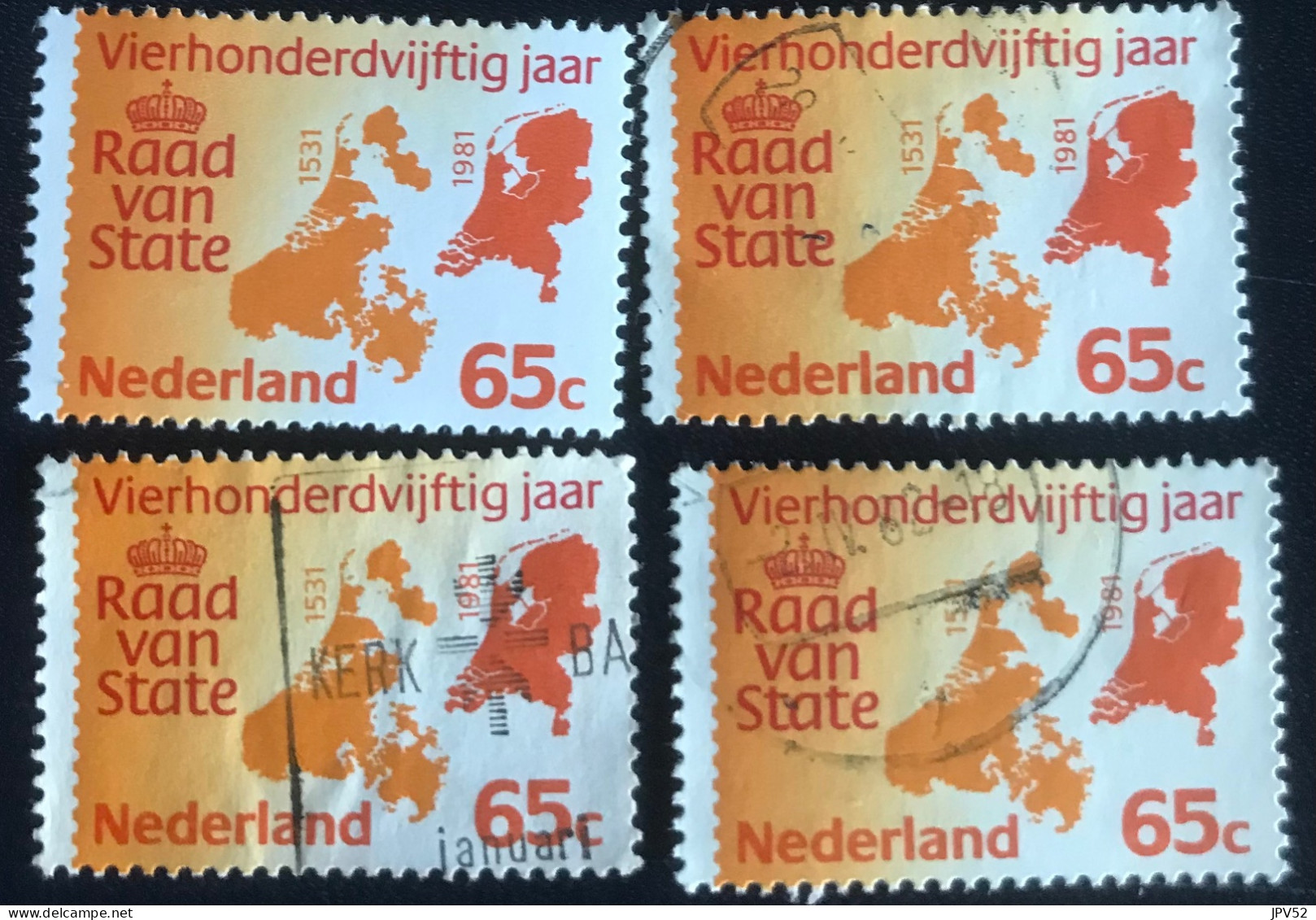 Nederland - C3/49 - 1981 - (°)used - Michel 1188 - 450j Raad Van State - Oblitérés