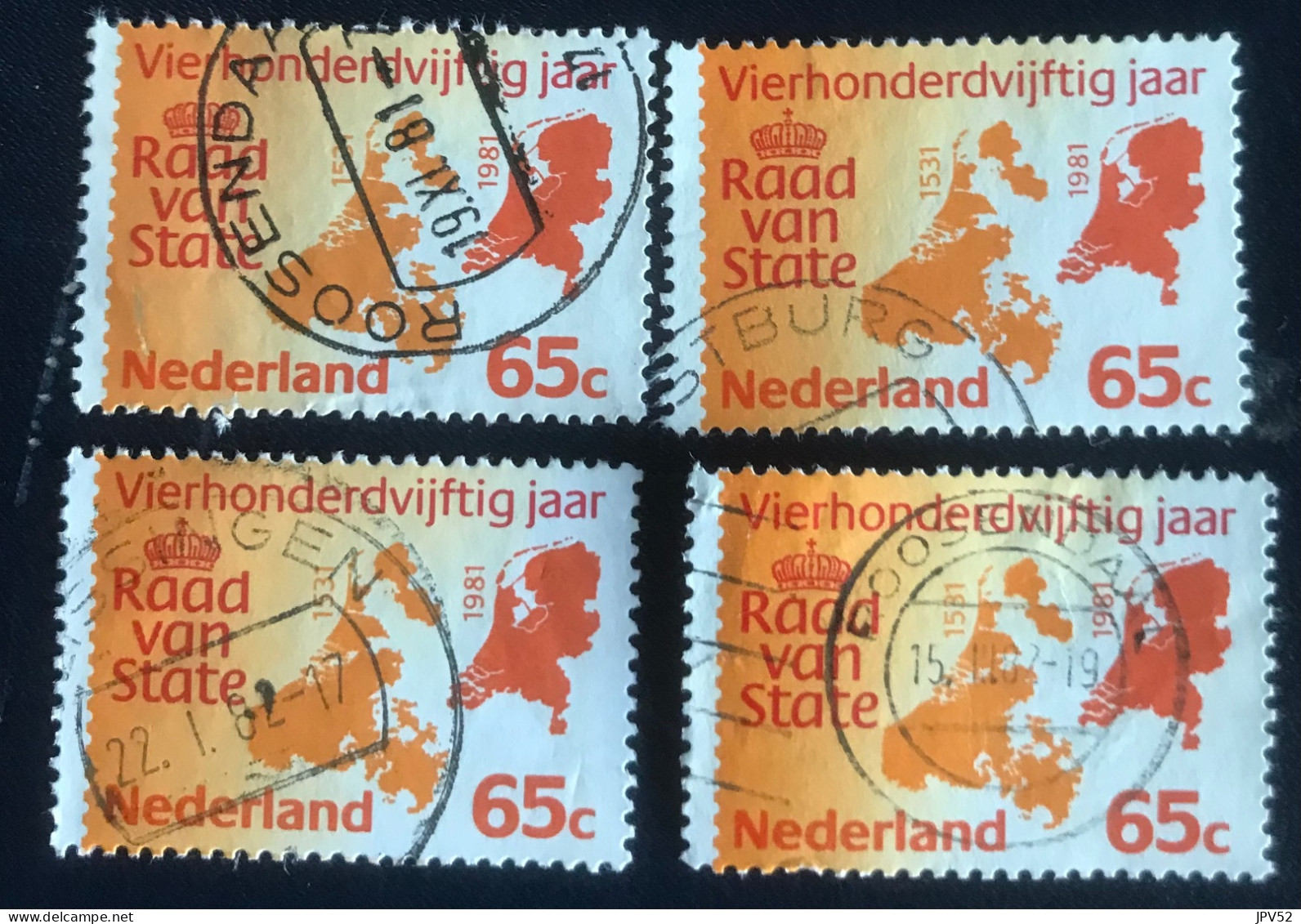 Nederland - C3/49 - 1981 - (°)used - Michel 1188 - 450j Raad Van State - Usati