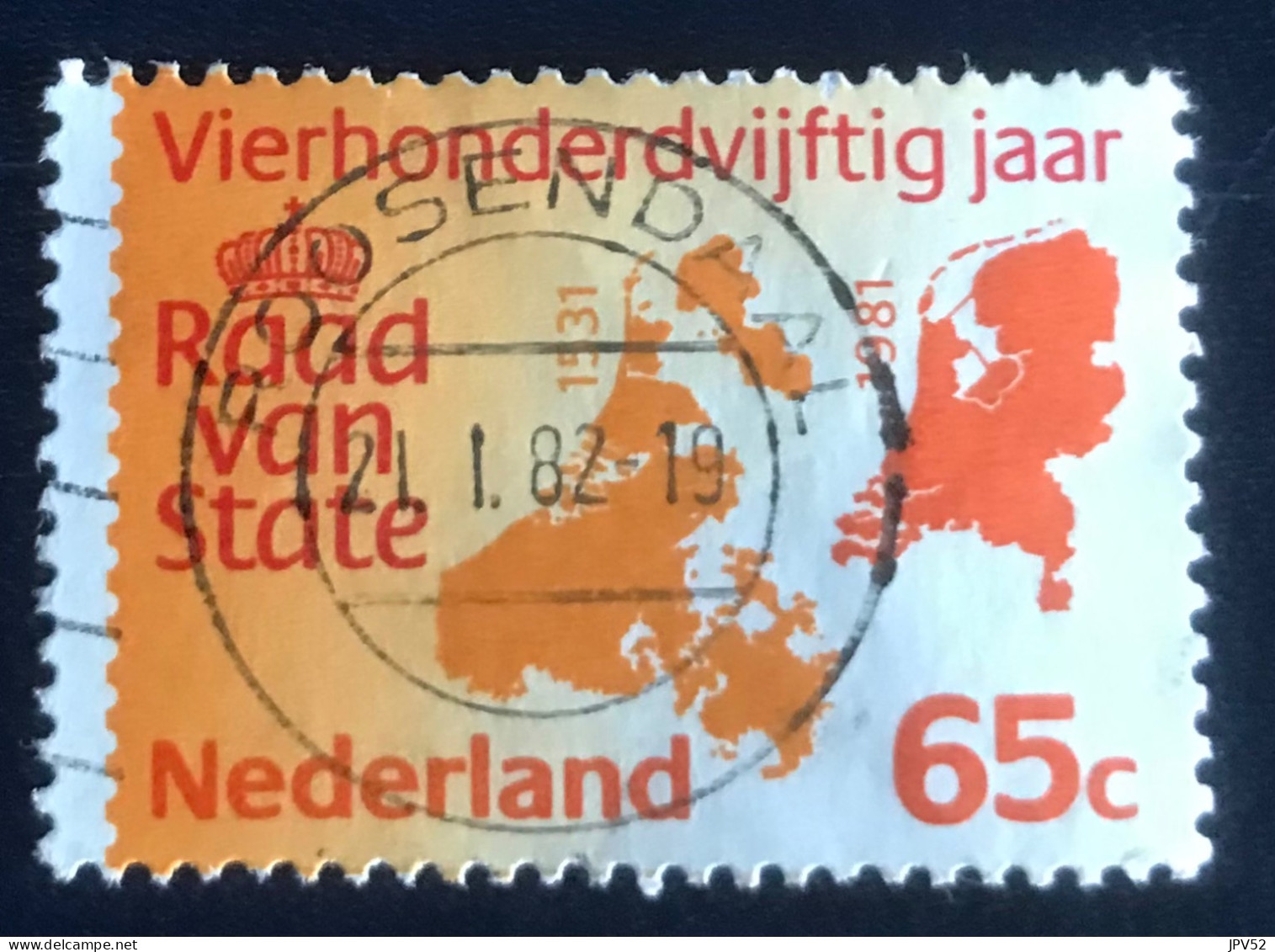 Nederland - C3/49 - 1981 - (°)used - Michel 1188 - 450j Raad Van State - ROOSENDAAL - Gebruikt