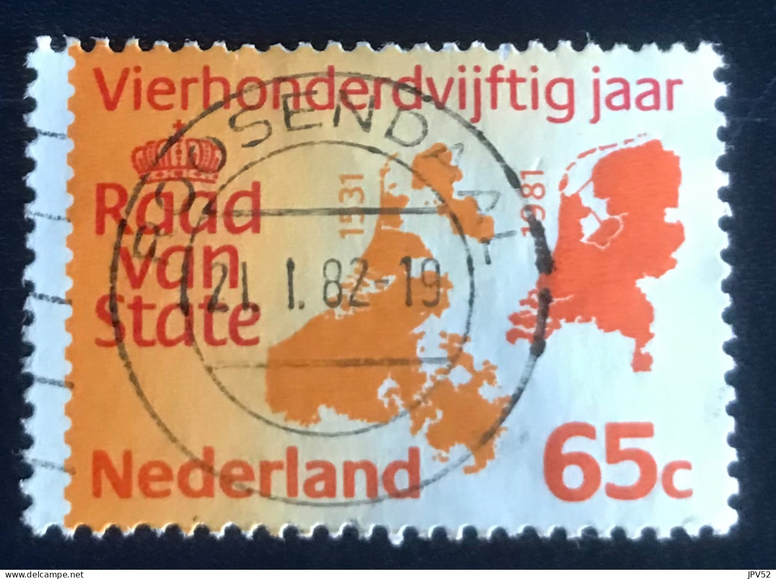 Nederland - C3/49 - 1981 - (°)used - Michel 1188 - 450j Raad Van State - ROOSENDAAL - Oblitérés