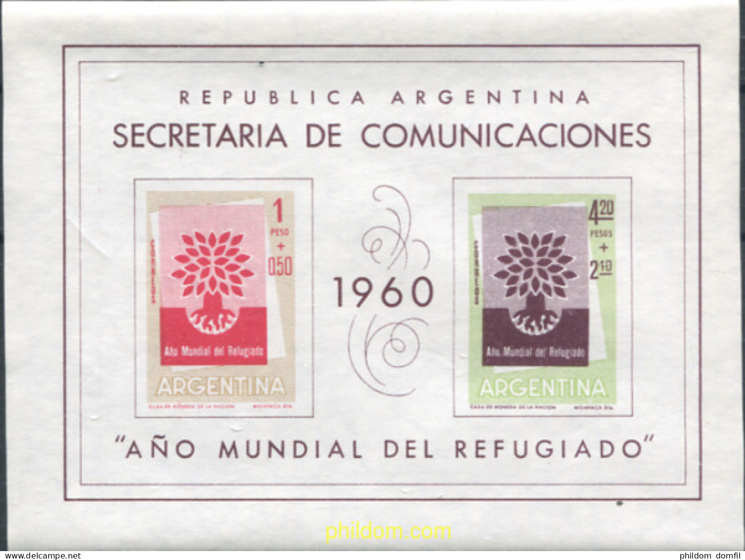 283211 MNH ARGENTINA 1960  - Ongebruikt