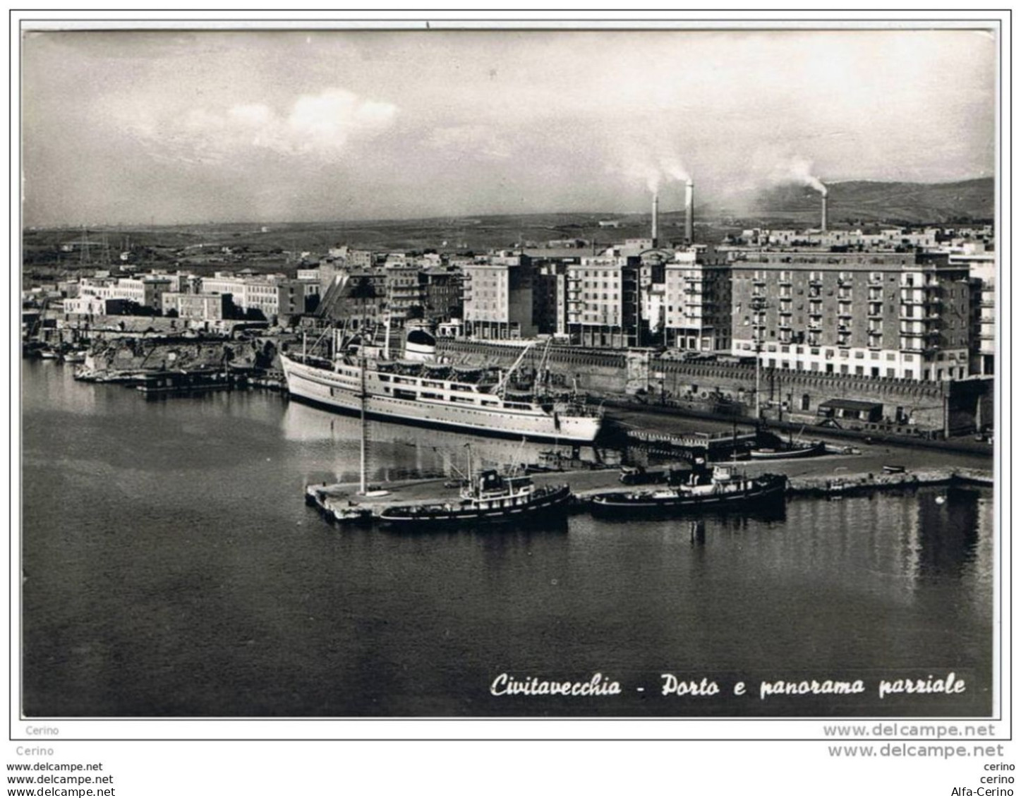 CIVITAVECCHIA:  PORTO  E  PANORAMA   PARZIALE  -  FOTO  -  FG - Civitavecchia