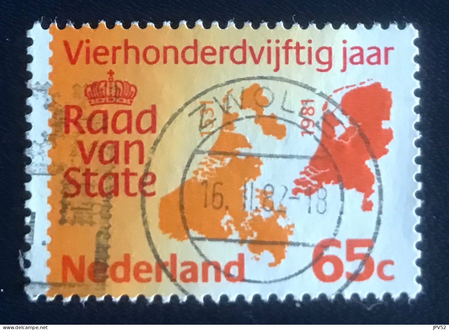 Nederland - C3/49 - 1981 - (°)used - Michel 1188 - 450j Raad Van State - ZWOLLE - Oblitérés