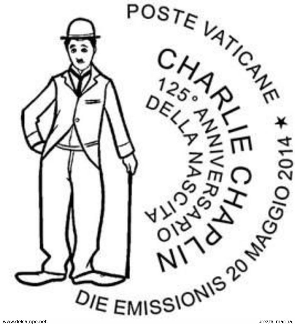 Nuovo - MNH - VATICANO - 2014 - 125º Anni Della Nascita Di Charlie Chaplin - Ritratto - 0,70 € - Unused Stamps