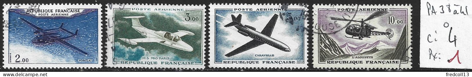 FRANCE PA 38 à 41 Oblitérés Côte 4 € - 1960-.... Used
