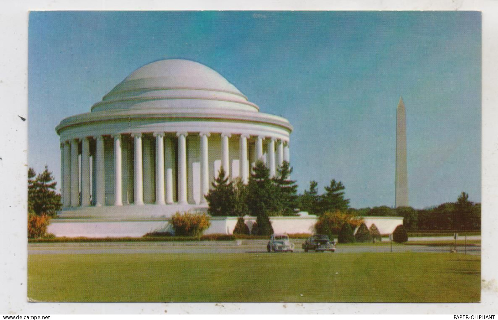 USA - WASHINGTON D.C., Wahington Monument & Jefferson Memorial - Washington DC