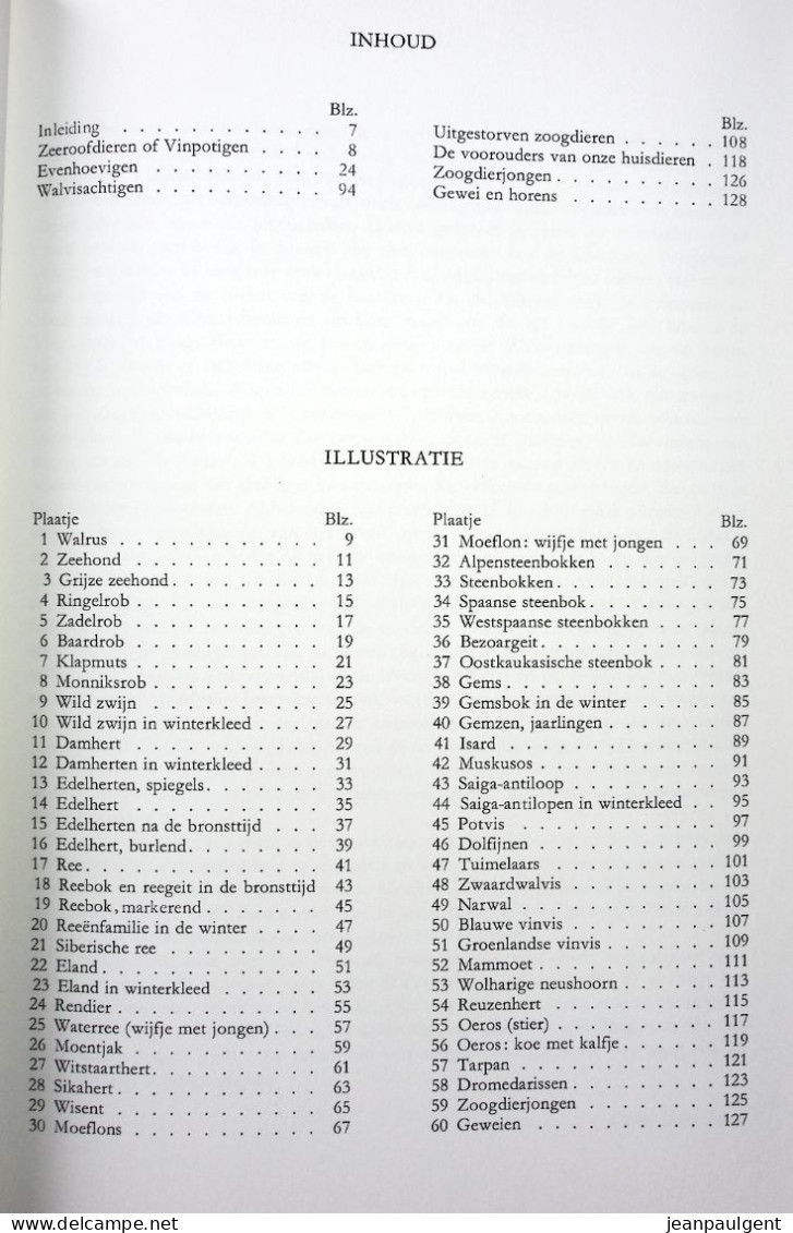 Dieter Burckhardt - Zoogdieren Uit Europa, Delen 1 En 2 - Geographie