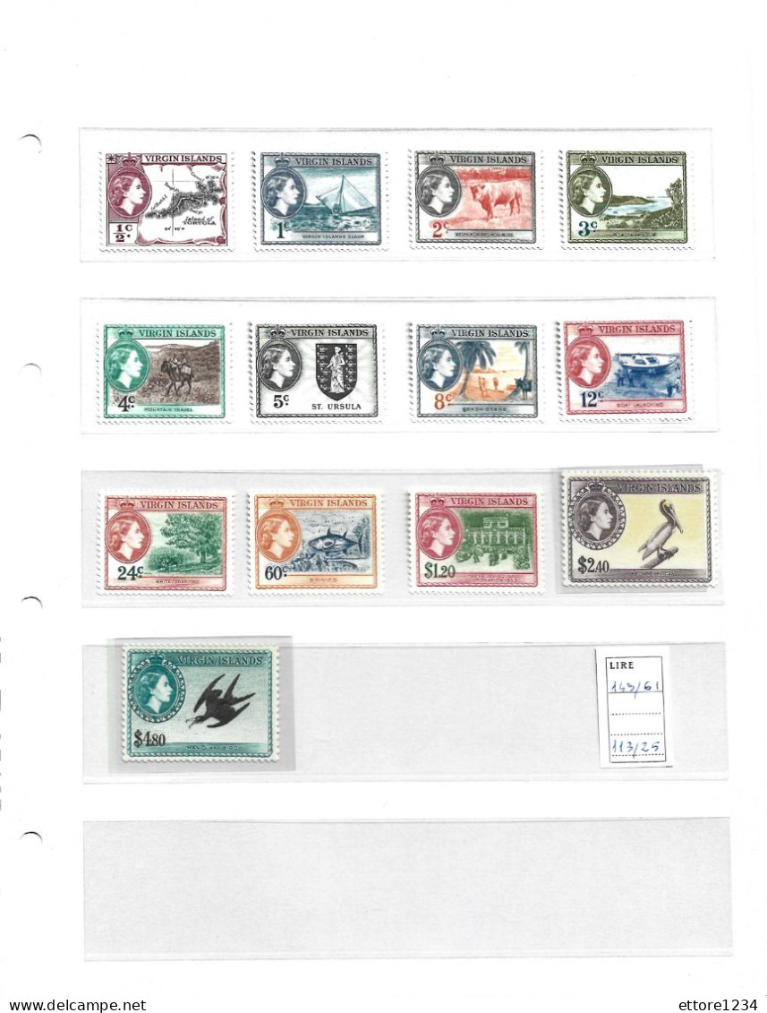 British Vigin Island   Mnh** - British Virgin Islands