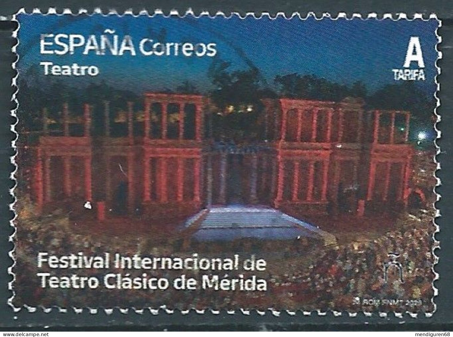 ESPAGNE SPANIEN SPAIN ESPAÑA 2023 INTERNATIONAL FESTIVAL OF CLASSICAL THEATER OF MÉRIDA TEATRO CLÁSICO USED ED 5678 - Oblitérés