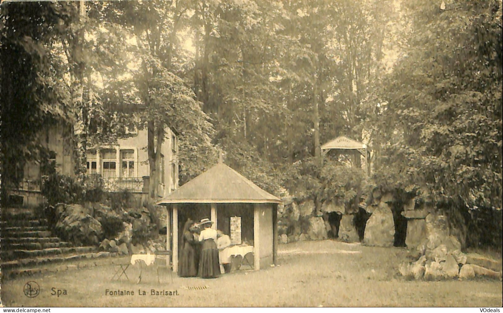 Belgique - Liège - Spa - Fontaine La Barisart - Spa