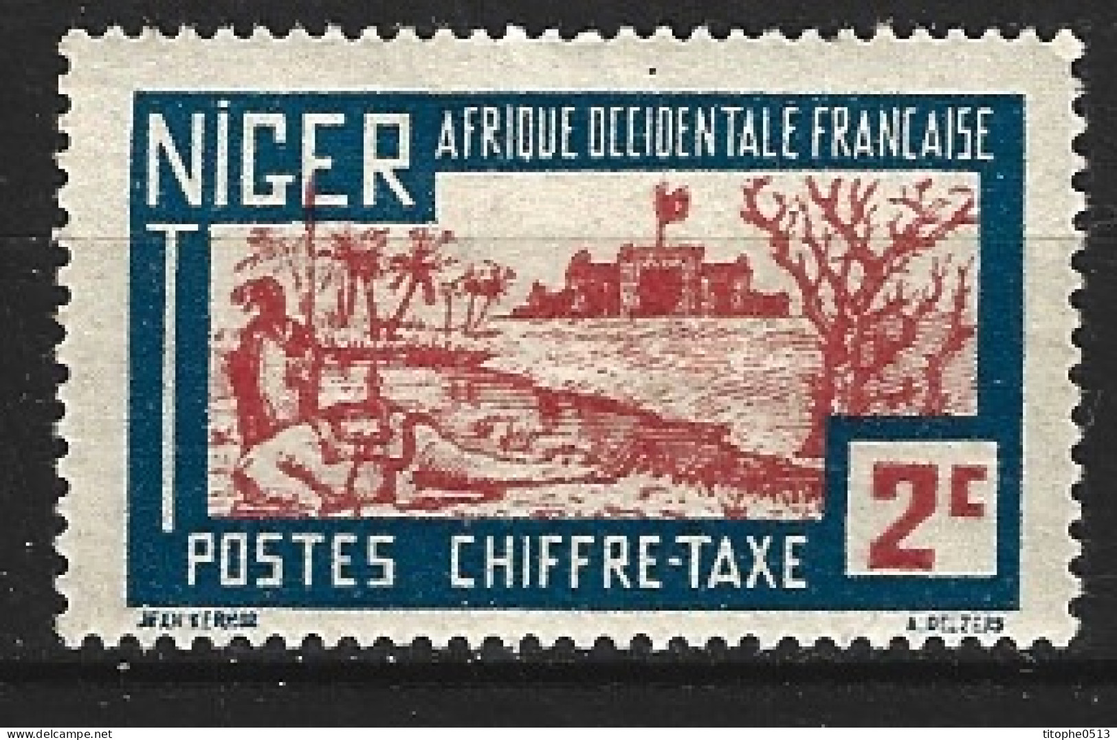 NIGER. Timbre-taxe N°9 De 1922. - Ungebraucht