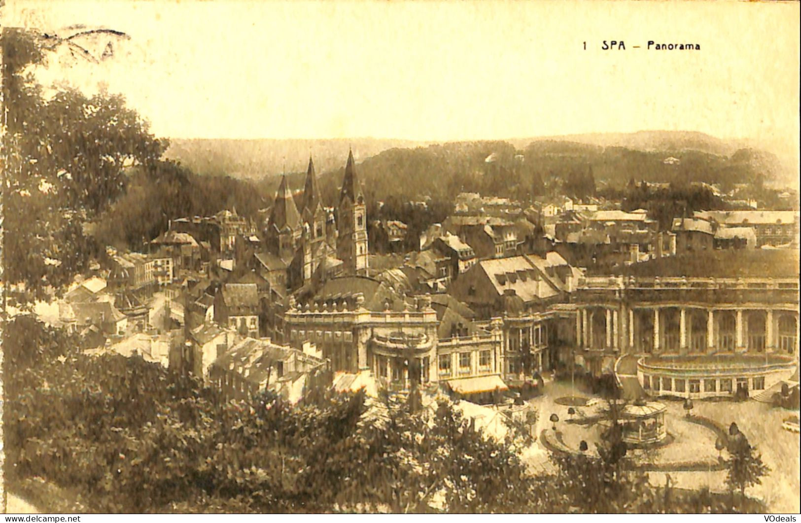 Belgique - Liège - Spa - Panorama - Spa