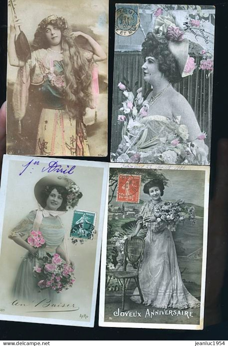 BELLES FEMMES FANTAISIE LOT DE 1000 CARTES