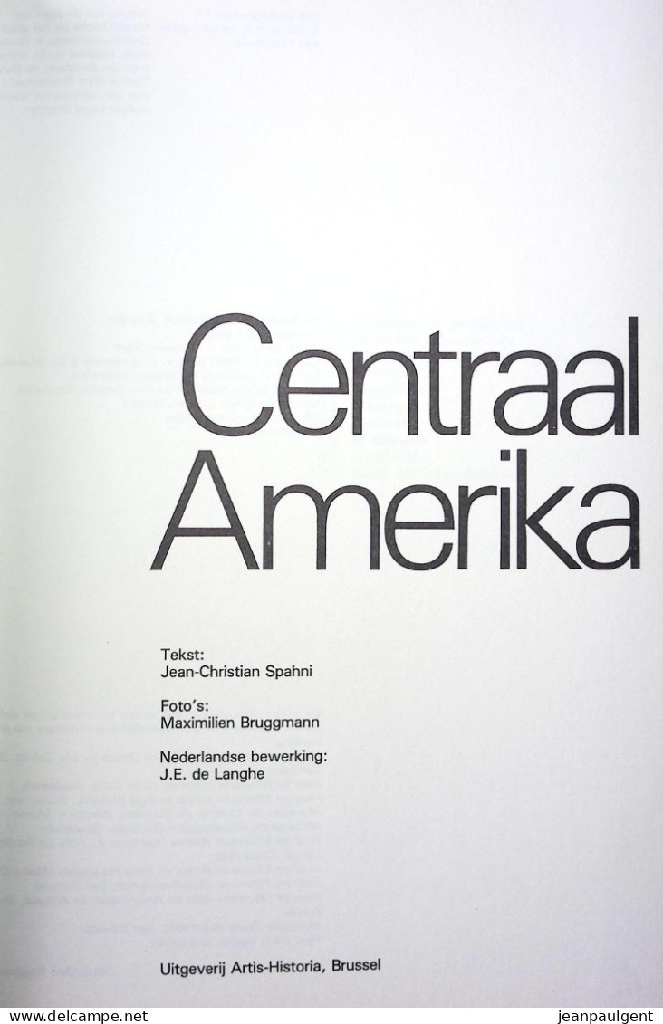 Jean-Christian Spahni - Centraal Amerika - Géographie