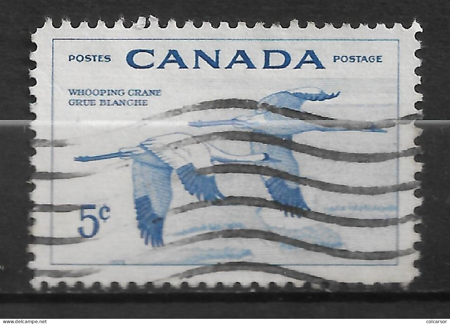 CANADA  N°   280  " GRUE BLANCHE " - Used Stamps