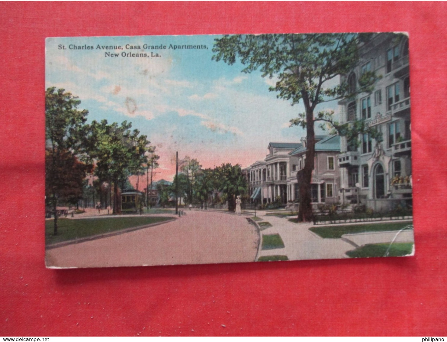 St Charles Avenue Cass Grande Apartments.  New Orleans Louisiana > New Orleans    Ref 6298 - New Orleans