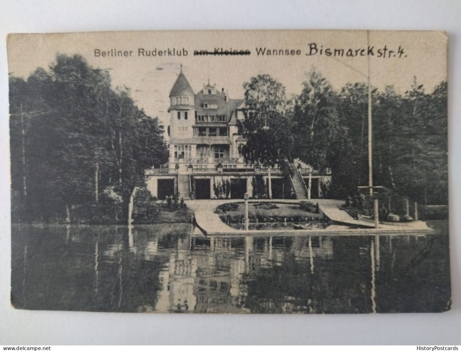 Berlin-Wannsee, Berliner Ruderklub, Bismarckstr., 1920 - Wannsee