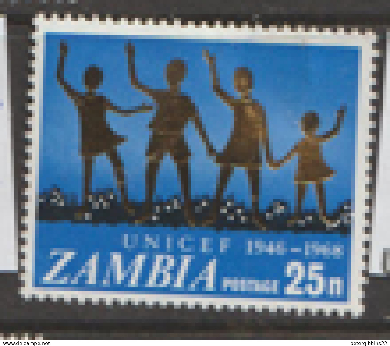 Zambia  1968  SG  144  UNICEF  Mounted Mint - Zambia (1965-...)