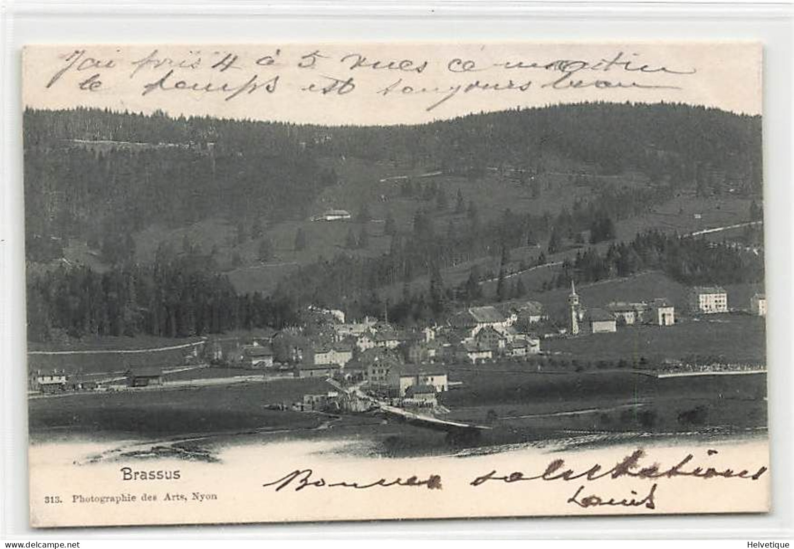 Le Brassus  Vallée De Joux 1903 - Lac De Joux