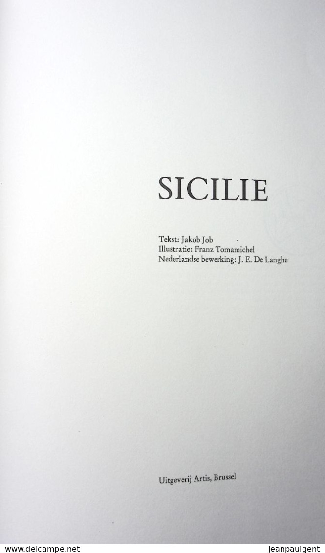 Jakob Job - Sicilië - Géographie