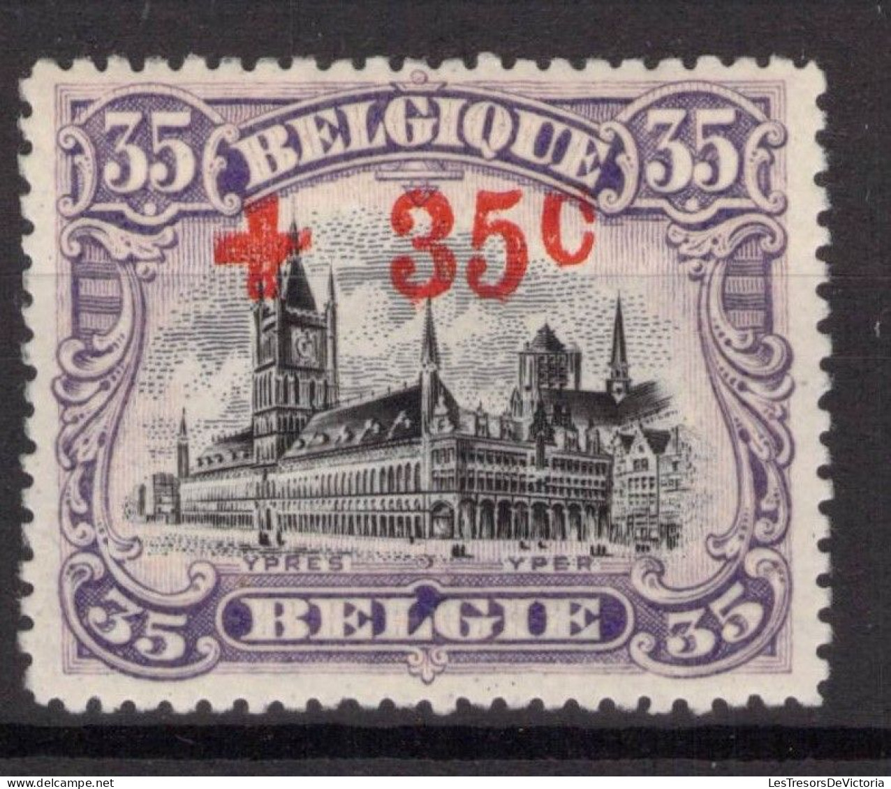 Timbre - Belgique - COB 157**MNH - Croix Rouge - Cote 85 - 1914-1915 Red Cross