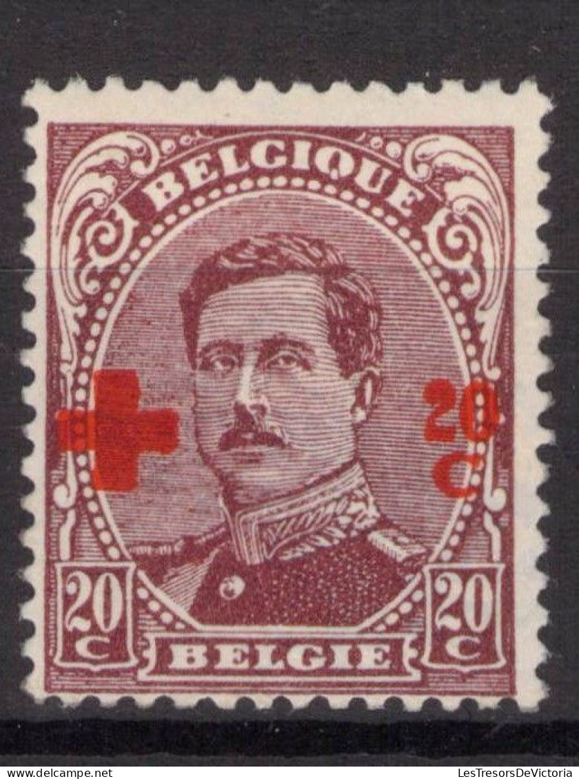 Timbre - Belgique - COB 155**MNH - Croix Rouge - Cote 100 - 1914-1915 Croce Rossa