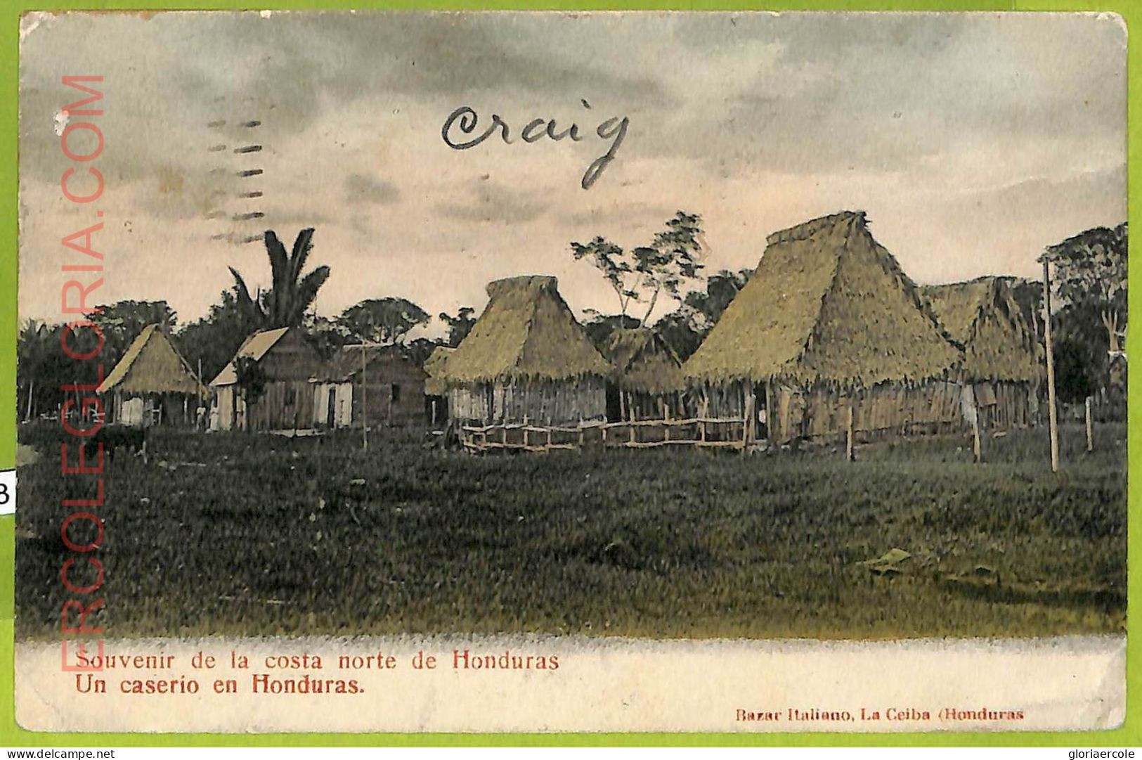 17258 - HONDURAS - VINTAGE POSTCARD - Village - Honduras