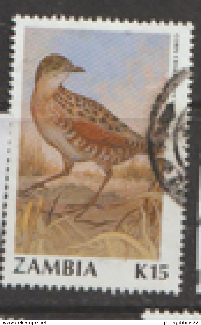 Zambia  1990  SG  635  Corn Crake  Fine Used - Zambia (1965-...)