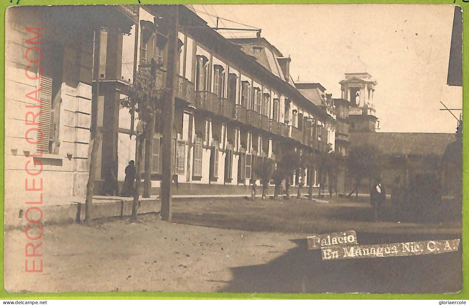 Af2530 - HONDURAS - VINTAGE POSTCARD - Real Photo - 1918 - Honduras