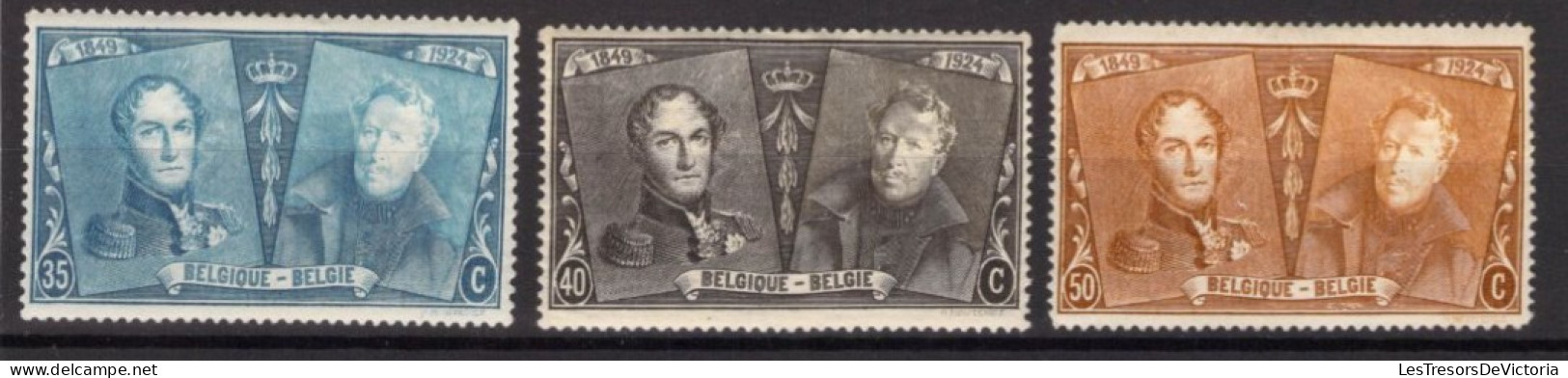 Timbre - 1925 - Belgique - COB 226/29**+232**MNH - Série Dite" 75è Anniversaire" - Cote 95 - Unused Stamps