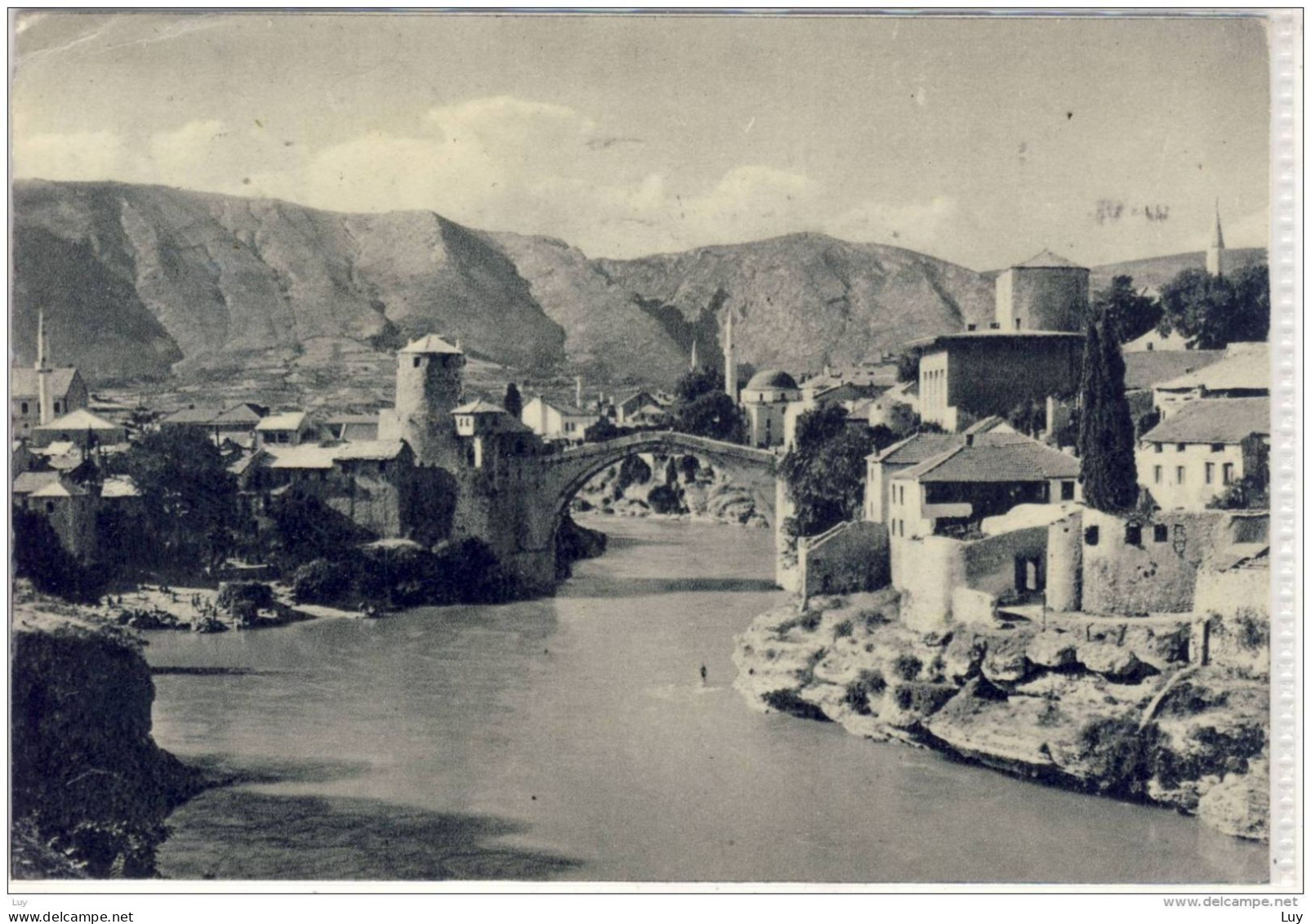 MOSTAR - Panorama 1962 - Bosnien-Herzegowina