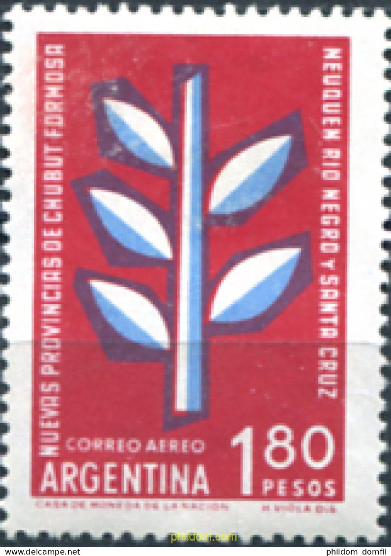 283463 MNH ARGENTINA 1960 NUEVAS PROVINCIAS - Neufs