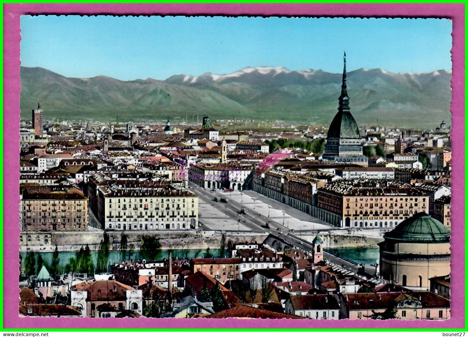 CPM ITALIE ITALY - TORINO Panorama General View Vue Generale - Multi-vues, Vues Panoramiques