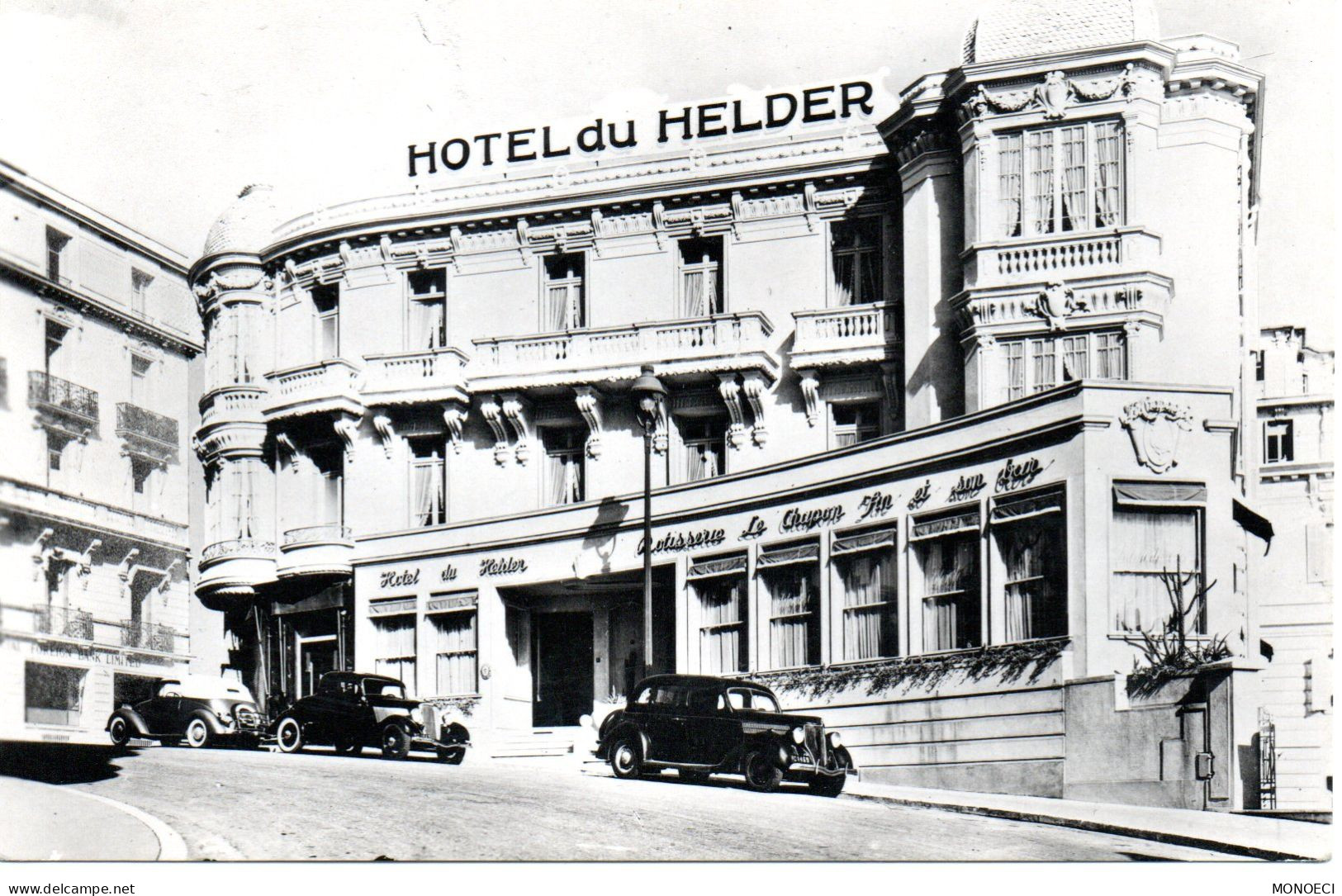 MONACO -- MONTE CARLO --  CPA -- HOTEL Du HELDER Et Du CHAPON FIN - Alberghi