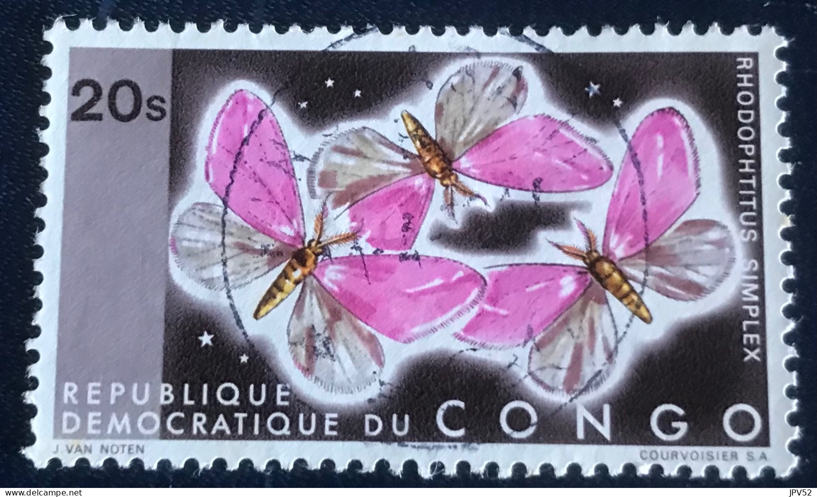 République Démocratique Du Congo - C3/36 - 1971 - (°)used - Michel 411 - Vlinders - Usados