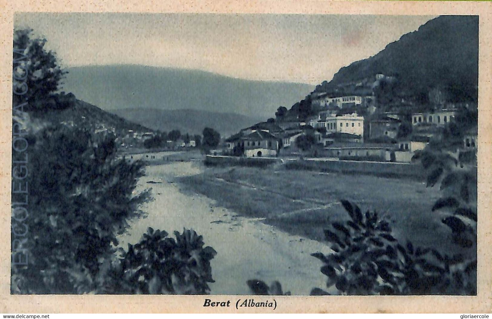 Ae9347 - ALBANIA - VINTAGE POSTCARD -  BERAT - Albanie