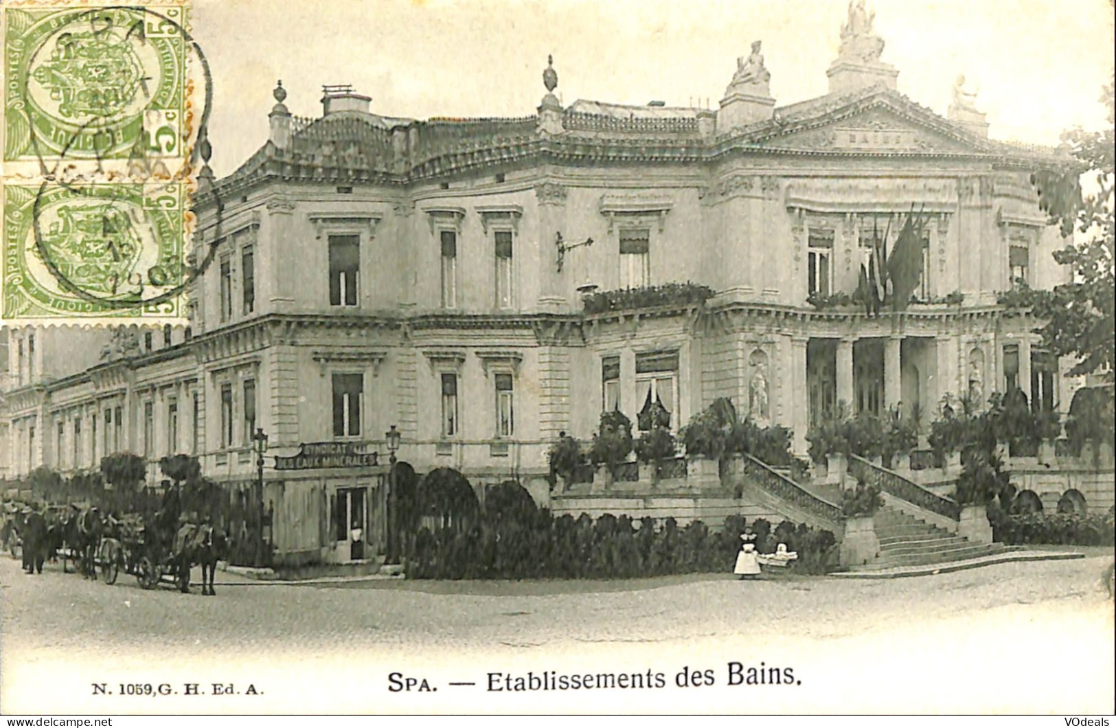 Belgique - Liège - Spa - Etablissement Des Bains - Spa