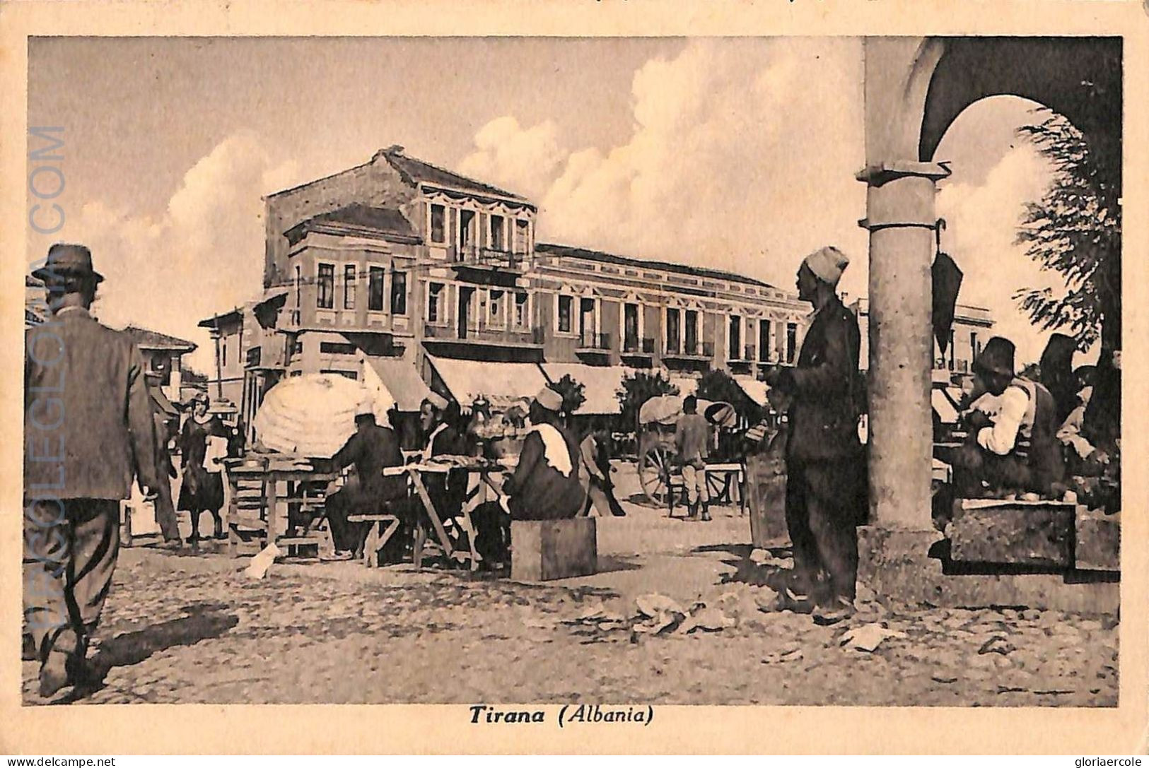 Ae9352 - ALBANIA - VINTAGE POSTCARD -  TIRANA - 1940 - Albanie