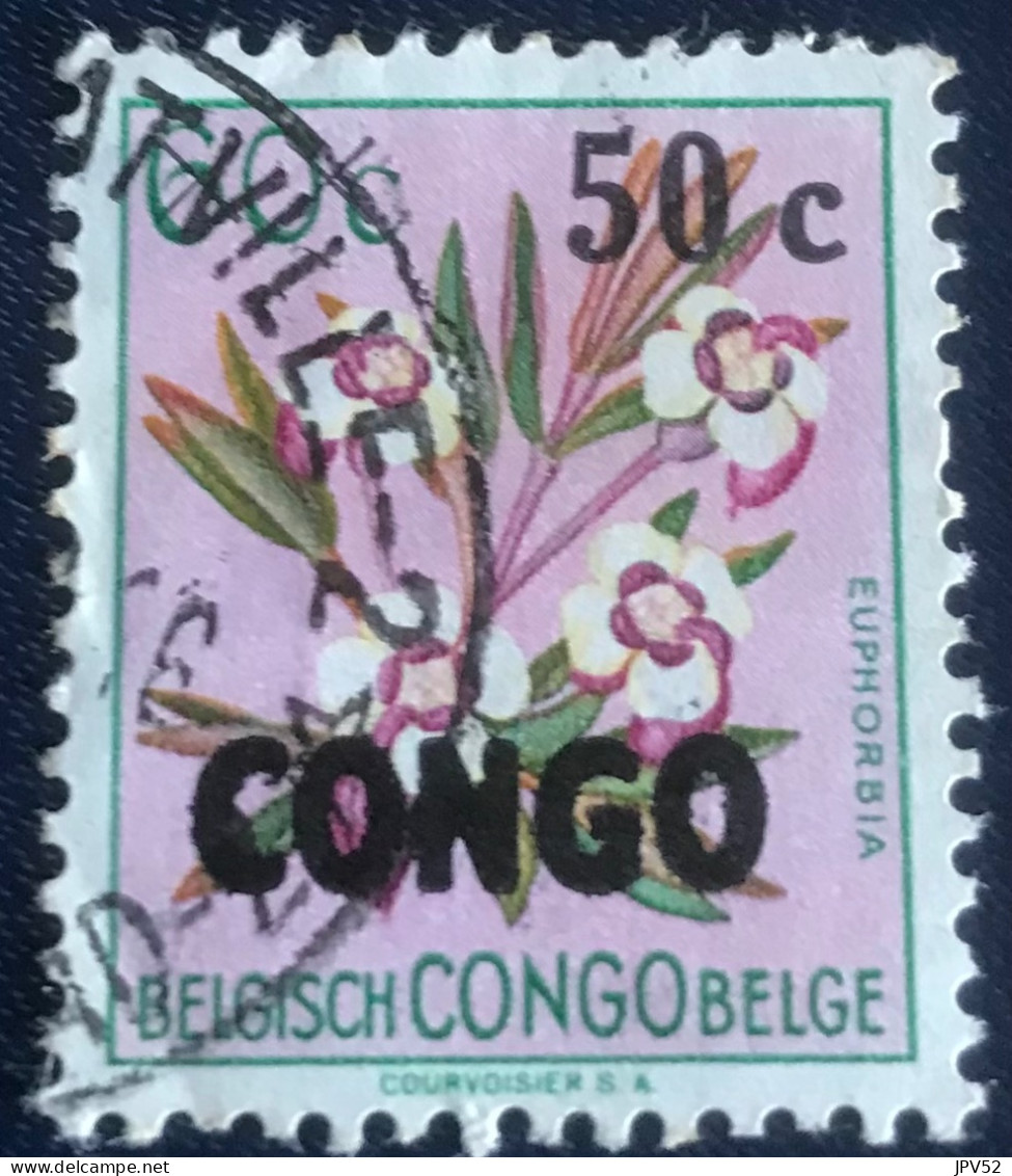 République Du Congo - C3/36 - 1960 - (°)used - Michel 15 - Bloemen - Gebruikt