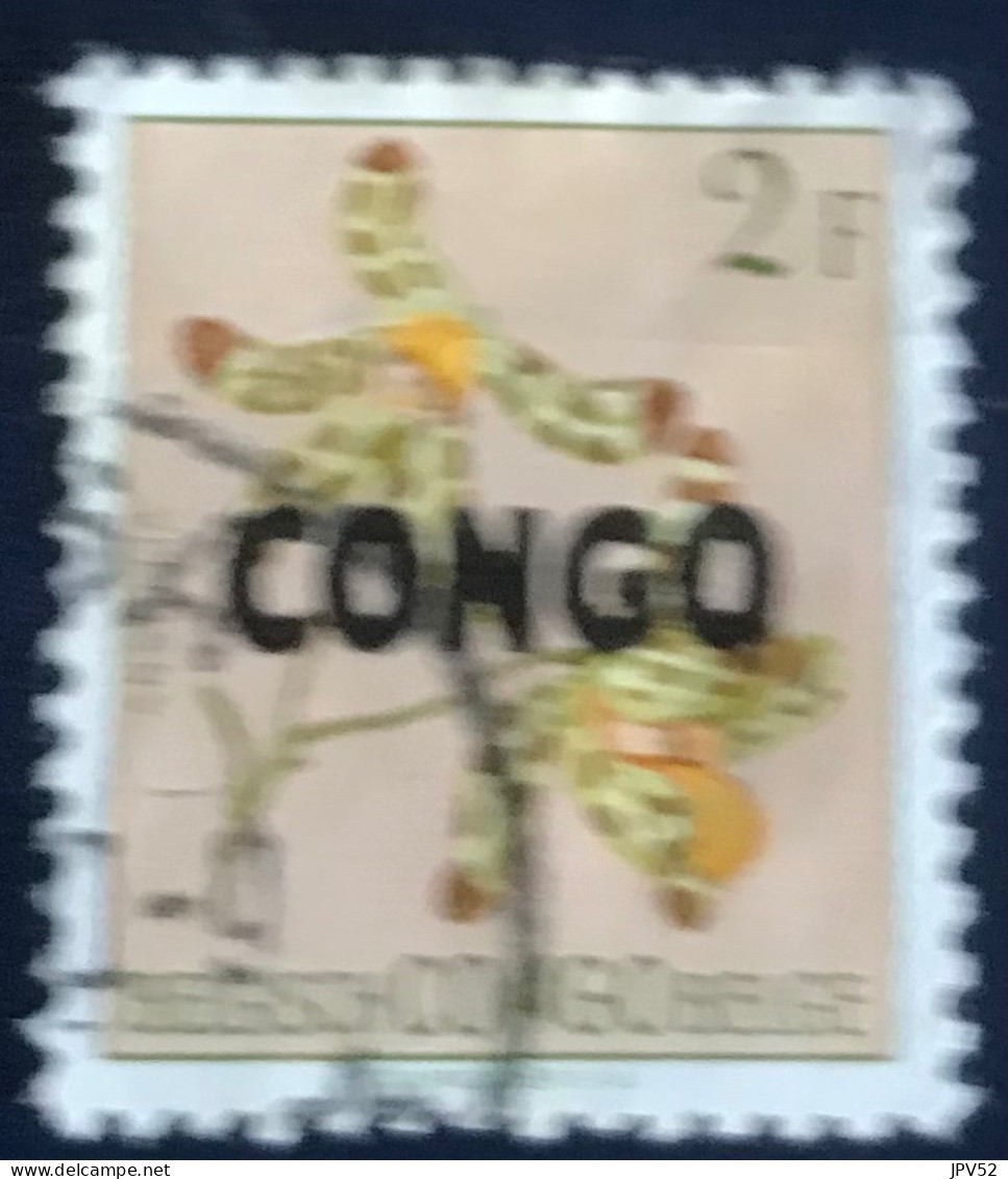 République Du Congo - C3/36 - 1960 - (°)used - Michel 19 - Bloemen - Gebraucht