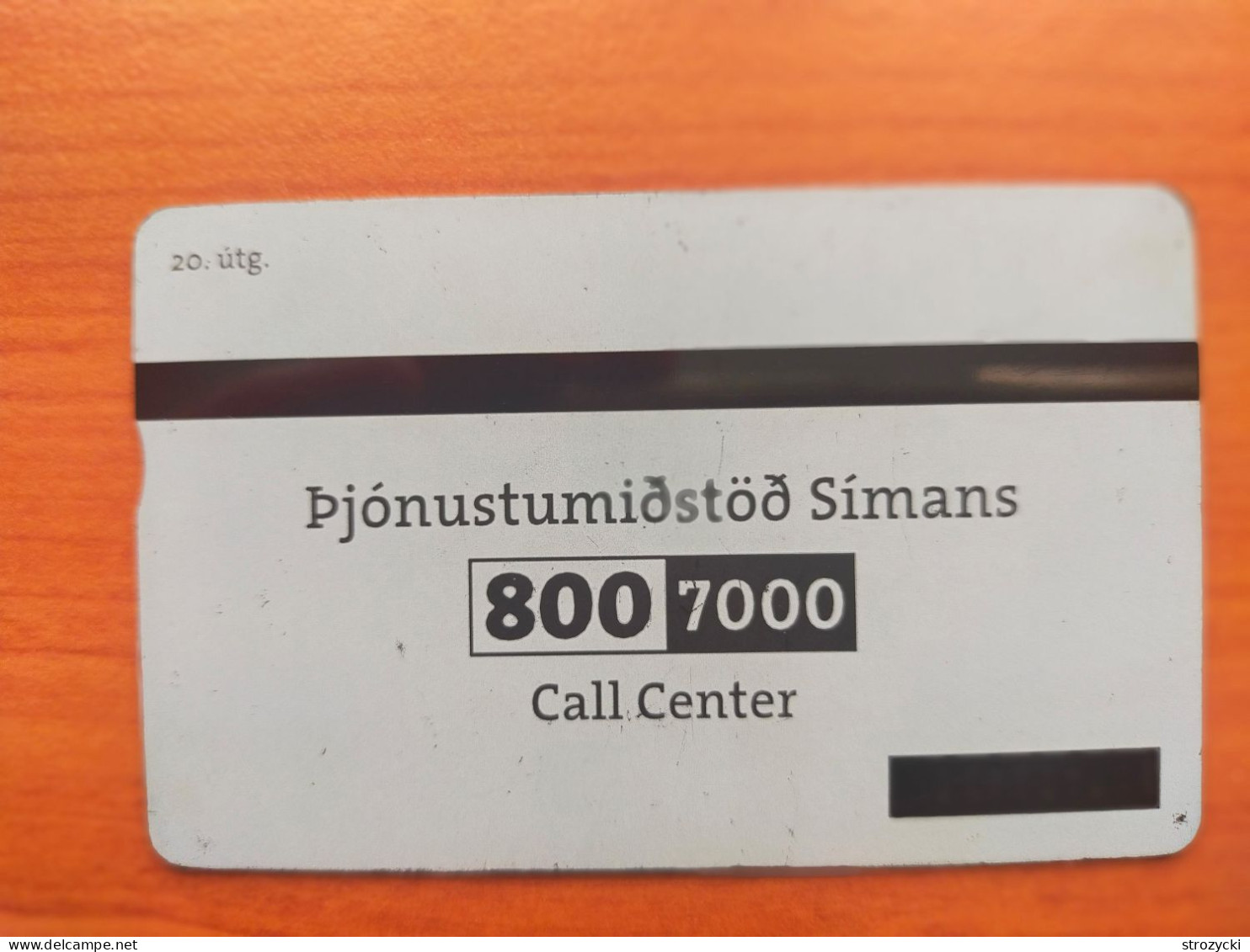 Iceland - Siminn Call Center  - ICE-D-20 - Island