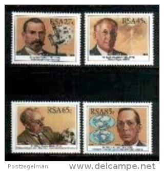 REPUBLIC OF SOUTH AFRICA, 1991, MNH Stamp(s) Scientists,  Nr(s.) 825-828 - Nuevos