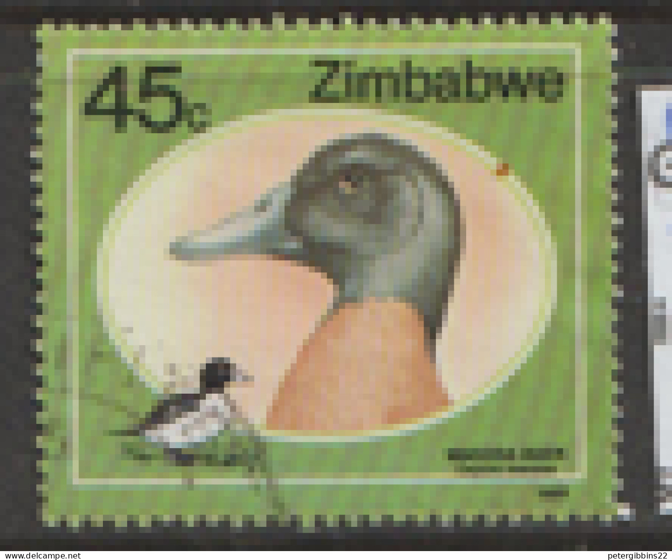Zimbabwe  1988  SG 745  Maccoa  Duck     Fine Used - Zimbabwe (1980-...)