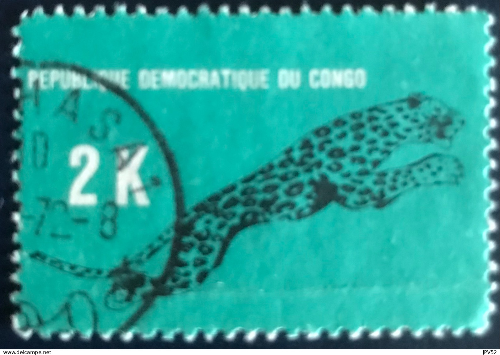 République Démocratique Du Congo - C3/36 - 1968 - (°)used - Michel 314 - Luipaard - Used