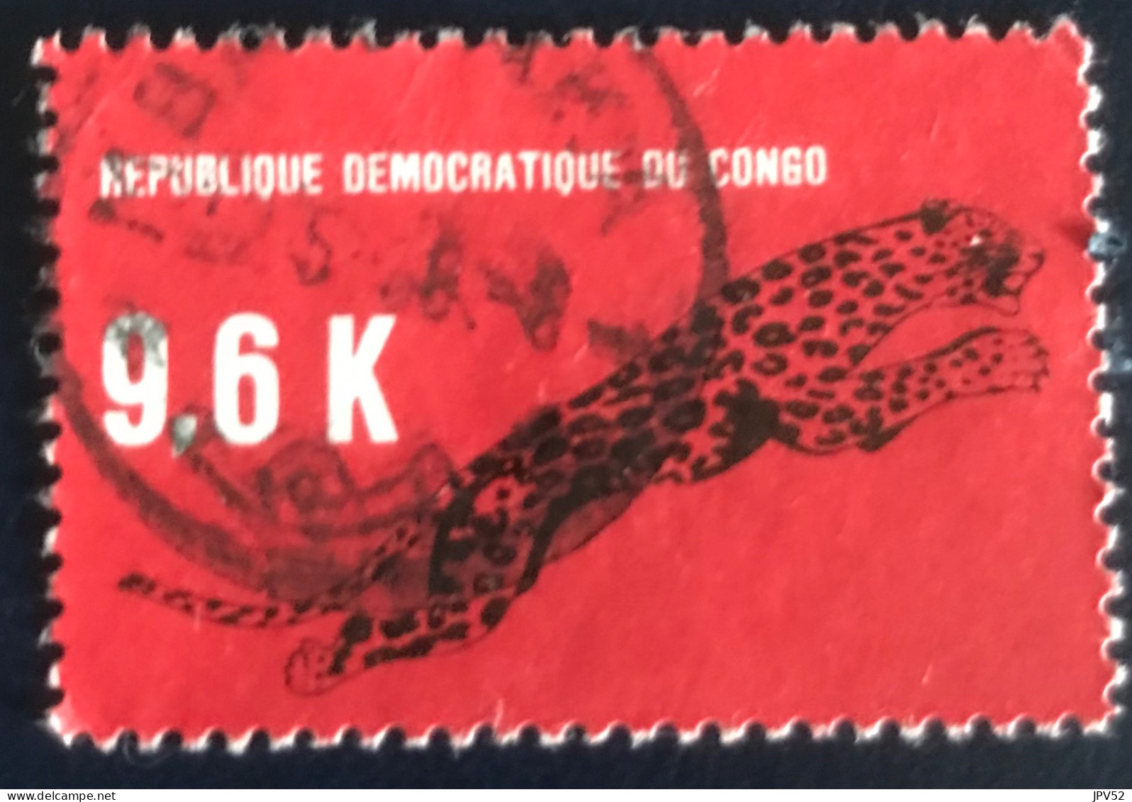 République Démocratique Du Congo - C3/36 - 1968 - (°)used - Michel 315 - Luipaard - Afgestempeld