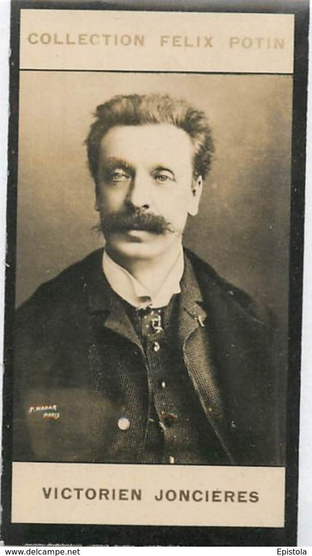 ► Victorin De Joncières Par NADAR  - Compositeur Et Critique Musical Français -  Photo Felix POTIN 1900 - Félix Potin