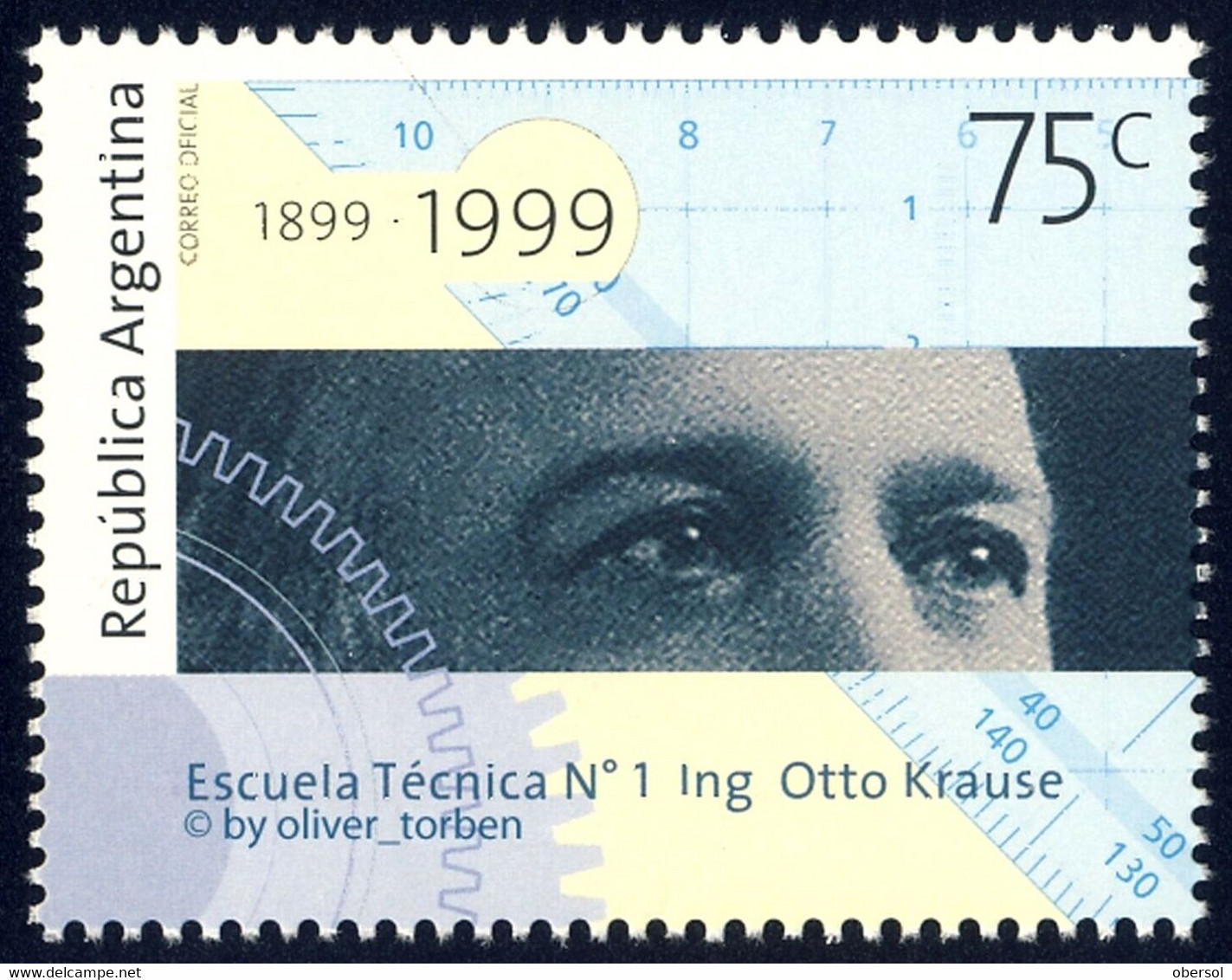 Argentina 1999 Otto Krause Technical School MNH Stamp - Nuovi