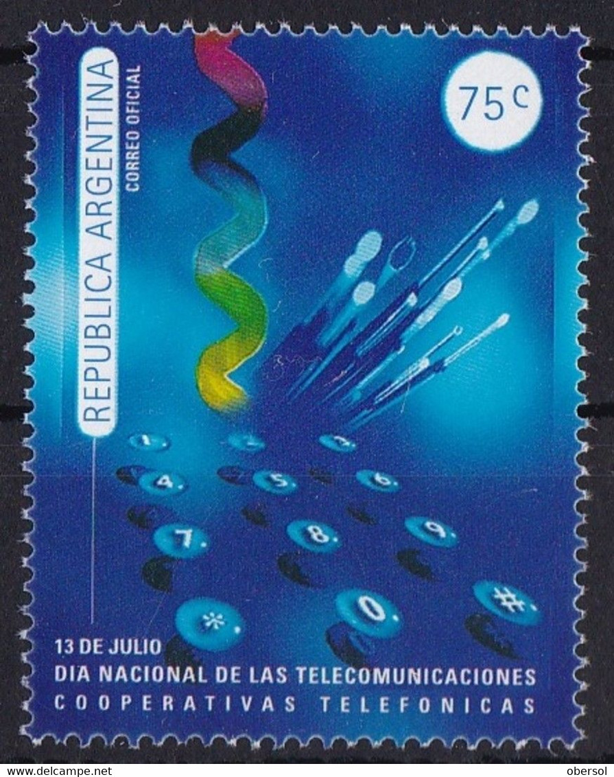 Argentina 1999 Telecomunications Day MNH Stamp - Nuovi